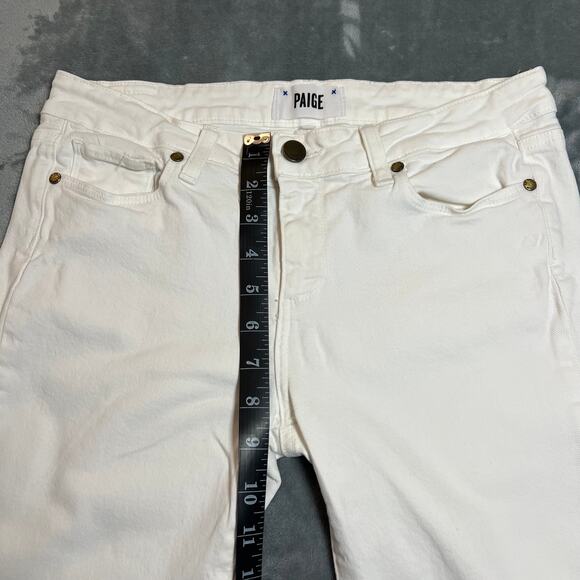 PAIGE Verdugo Ankle Skinny Jeans Size 29 Mid Rise Coastal Casual Stretch Preppy - Picture 9 of 11